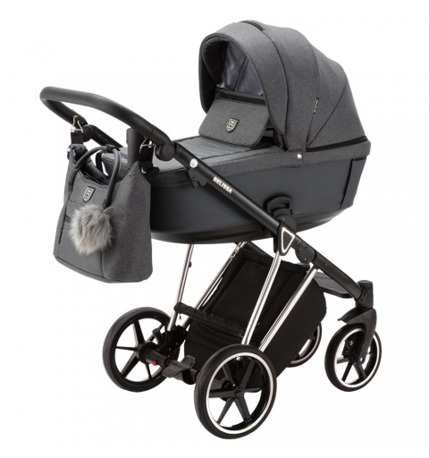 Adamex Belissa Special Edition - wózek wielofunkcyjny, zestaw 2w1 z opcją 3w1 i 4w1 | PS-595